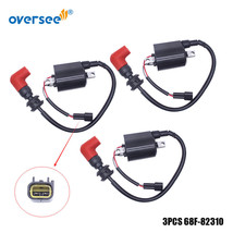3Pcs 68F-82310 Ignition Coil W Cap For Yamaha Outboard 4T 150-250HP 60V-... - $129.00