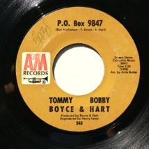 Tommy Boyce &amp; Bobby Hart *Alice Long/P.O. Box 9847* 45 rpm Vinyl 7&quot; Single 948 - £5.60 GBP