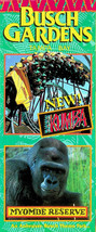 Busch Gardens Tampa Bay - Myombe Reserve (1993) Brochure - Pre-owned - £9.74 GBP