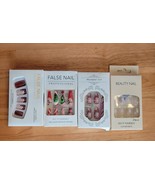 Christmas Press on Nails Bundle, Set of 4, Red and Green, NIB - $285.10 MXN