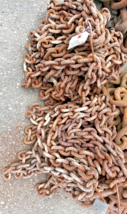 1/2&quot; Diameter steel lashing chain 2 bundles 69 ft. ea.  id:867 - €303,95 EUR