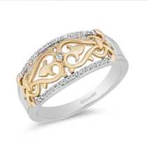 1/10 CT Jasmine Aladdin Live Action Ring, Diamond Accent Engagement Wedding Ring - £39.11 GBP