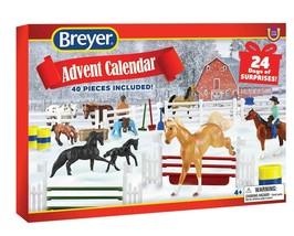 BREYER ADVENT CALENDAR HORSE PLAY SET W700700 - £18.68 GBP