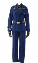 ZYHCOS Halloween Party Suit Navy Blue Outfits Uniform Cosplay Costume Mens?Small - $77.41