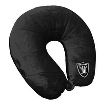 NFL Las Vegas Raiders Applique Neck Pillow 12x13 Inches - £26.56 GBP