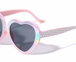 Lovely Mermaid Heart Shape Mermaid Kids Fashion Sunglasses K879 (Pink) - £9.94 GBP+