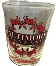 Baltimore Md Crabs Shot glass - $10.95