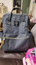  Anello Original Backpack Rucksack Unisex Canvas School Bag Bookbag Handbag - £12.01 GBP