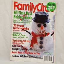Family Circle Magazine Recipes Baking Thanksgiving Cookie Nov 1997 Gifts Kids - £7.86 GBP