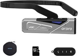 Ordro 4K Video Camera Fpv Vlog Camera Camcorder Ep7 4K 60Fps Wearable Video - £229.26 GBP