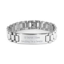 Unique Forester, of Course, I Know Everything. I&#39;m a Forester, Fun Ladder Bracel - £23.69 GBP