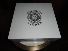 Perdomo Large Table Top Ceramic Black & Gold Ashtray NIB image 12