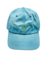 Polo Ralph Lauren Strapback Hat Adult One Size Blue Faded Big &amp; Tall Pon... - $18.65