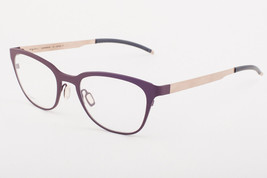 Orgreen AVA 576 Matte Red Mahogany / Sandblasted White Gold Titanium 51mm - $189.05
