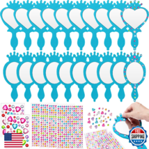 Geetery 20 Pcs Unbreakable Kids DIY Princess Mirror Set - Heart &amp; Oval - $35.52