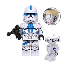 Clone Trooper Medic Kix 501st Legion Star Wars Minifigures Building Block Toys - £3.11 GBP