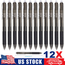 12 Packs Erasable Gel Pens, Fine Point, 0.7 Mm Retractable Clicker Pens,... - £14.05 GBP
