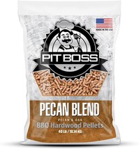 Pit Boss (40 pound Pecan Blend) All Natural Hardwood BBQ Wood Pellets fo... - $41.56