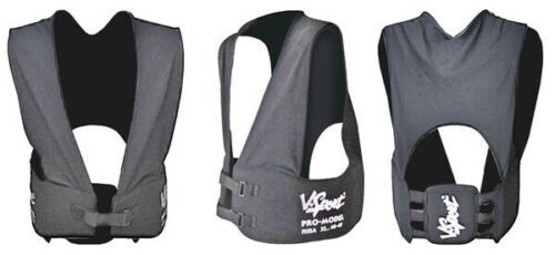 VKM RIBA Mens X-Large 46-48” Pro-Model Football Blocking Vest Black-NEW-... - $39.48