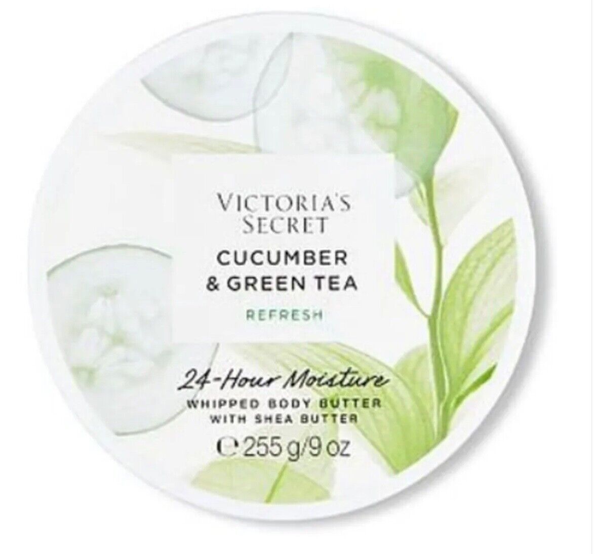 victoria's secret cucumber & green tea whipped body butter 9 oz free shipping
