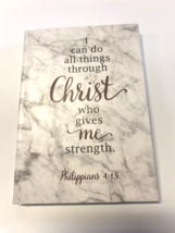 I Can Do All Things through Christ 6.25&quot; Hardcover Journal ,New - $4.95
