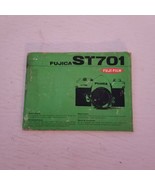 Vintage Fujica ST701 Camera Manual, Fuji Film, Camera Collectible  - £10.65 GBP