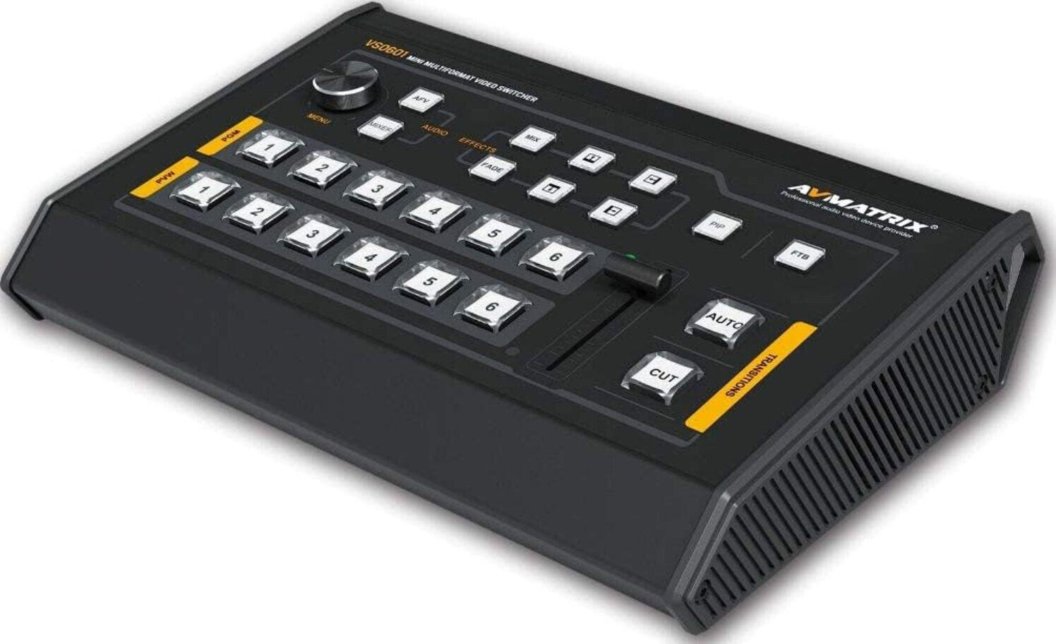 AVMATRIX VS0601 Mini 6-Channel SDI/HDMI Multi-Format Video Switcher - $749.00