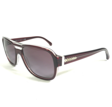 Chanel Sunglasses 5194 c.1261/3L Clear Red Square Frames with Purple Lenses - £246.47 GBP