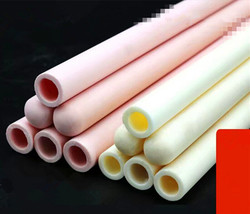 1x 500mm Long High Temperature Resistant 95% Alumina Ceramic Tube-Closed One End - £26.02 GBP+