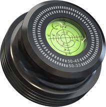 Record Weight Stabilizer, 50Hz Vinyl Turntable Clamp, 378G (13.3Oz), Black - $35.99