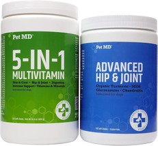 5In1 Multivitamin &amp; Advanced Hip &amp; Joint Soft Chew Bundle - $40.99