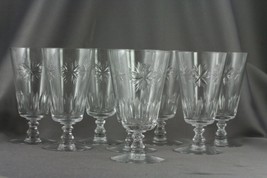 Vintage Cut Cambridge Crystal Star Stemware Lot 7 Stem 3725 Juice Glasses - £24.86 GBP