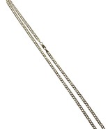 4mm Unisex Chain 14kt Yellow and White Gold 455783 - $1,399.00