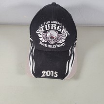 Sturgis Hat Sturgis Black Hills Rally 75th Annual Strap Back Black 2015 - $17.96
