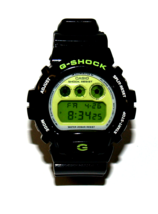 Casio G-Shock DW-6900CS 3230 Neon Green Digital Watch Zombie Slayer New Battery - £77.06 GBP