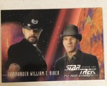 Star Trek TNG Trading Card Season 2 #128 Patrick Stewart Jonathan Frakes - £1.57 GBP