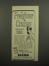 1952 Alcoa Steamship Company Ad - Freighter cruises - £14.76 GBP