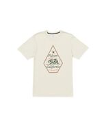 Volcom Men's Calinice Time California State Tee, Off White Heather, XL - €18,74 EUR