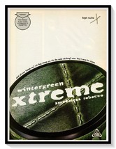 Xtreme Smokeless Tobacco Print Ad Vintage 2000 Magazine Advertisement To... - $9.70