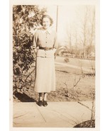 Antique Photo - Oregon Young Woman in the Park, Period Clothes - Early 1... - £3.56 GBP