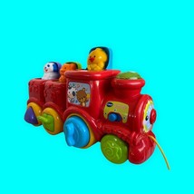 Vtech Roll &amp; Surprise Animal Pop-Up Train Singing Animals 55 Songs - £7.48 GBP