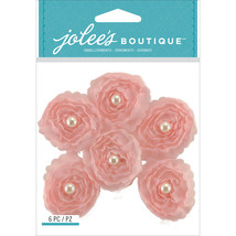 Jolee&#39;s Boutique Dimensional Stickers-Pink Small Florals - $9.79