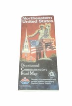 Standard Oil Bicentennial Commemorative Road Map 1976 - $5.68