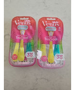 2 Pack Gillette Venus Tropical Disposable Razors 6 total count - $188.76 MXN