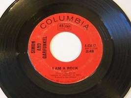 I Am A Rock / Flowers Never Bend With The Rainfall 7&quot; 45 - Columbia - 4-... - $2.91