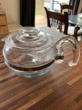 Vtg Pyrex Flameware 8336 Teapot / Tea Pot 6-cup - $28.45