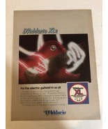 1982 D’Addario Guitar Strings Vintage Print Ad pa9 - $8.90