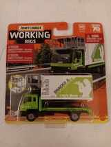 Matchbox 2023 Working Rigs 15/16 Green GMC T8500 Airport Service Box Truck MOC - £15.62 GBP