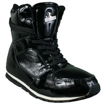 Rubber Duck Combat Joggers Stamped Shiny Women&#39;s Sneaker Boots NIB - £35.44 GBP