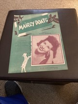 Antique Vintage Sheet Music Milton Drake Nairzy Doats Ft Nancy Martin 1943 - £6.45 GBP